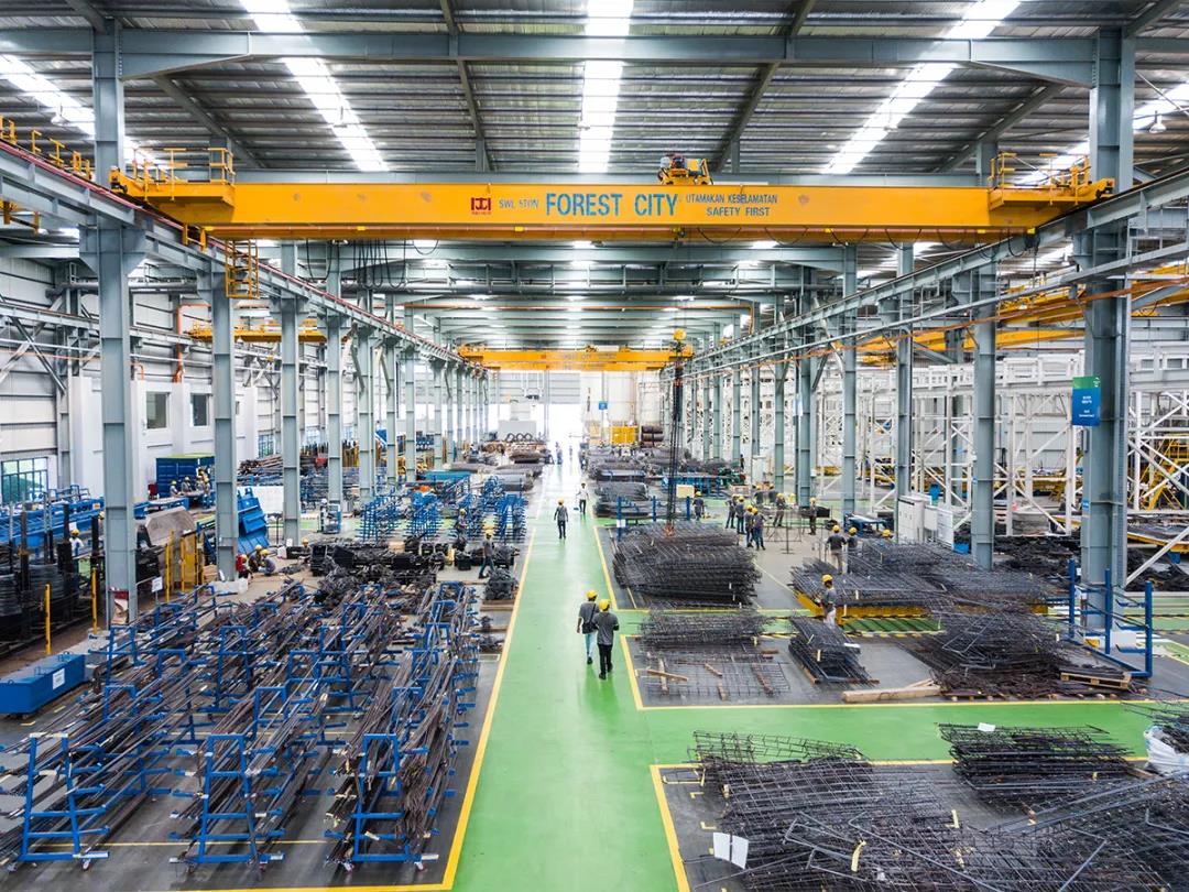 森林城市IBS項目獲得馬來西亞記錄大全 “全馬最大全自動建筑工業(yè)化基地”稱號